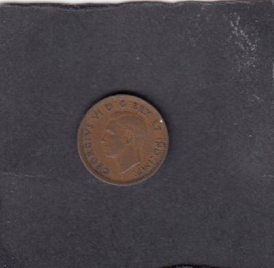 Beschrijving: 1 Cent GEORGIUS VI